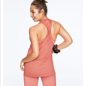 XS PINK Sport Twist Back Tank
